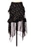 Just Polly 100% Polyester Black Casual Skirt Size XS - photo 1