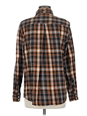 Garnet Hill Long Sleeve Button-Down Shirt (view 2)