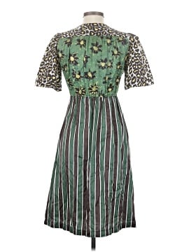 raquel allegra green dress RAQUEL ALLEGRA | Silk Print Victoria Dress