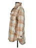 Sebby Plaid Tan Coat Size S - photo 5