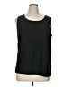 Notations 100% Polyester Black Sleeveless Top Size 1X - photo 1
