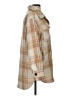 Sebby Plaid Tan Coat Size S - photo 4