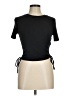 Zara Black Short Sleeve Turtleneck Size M - photo 1