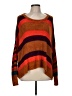 Free People Stripes Brown Pullover Sweater Size M - photo 1