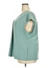Dana Buchman Teal Short Sleeve Blouse Size 3X - photo 5