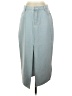 Le Lis 100% Cotton Blue Denim Skirt Size S - photo 1