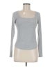 Athleta Gray Long Sleeve T-Shirt Size M - photo 1