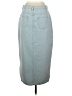 Le Lis 100% Cotton Blue Denim Skirt Size S - photo 2