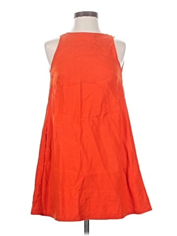 Madewell Mini Shift Dress in Linen (view 1)