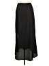 ASOS 100% Polyester Solid Black Formal Skirt Size 6 - photo 2