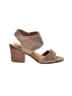 Sincerely Jules 100% Leather Tan Sandals Size 8 - photo 1
