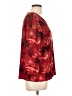 TanJay Red 3/4 Sleeve Blouse Size L - photo 4