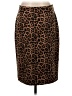 MICHAEL Michael Kors Animal Print Brown Formal Skirt Size 4 - photo 1