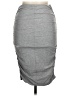 Popular Basics Solid Gray Casual Skirt Size M - photo 2