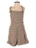 Shein Houndstooth Tan Romper Size 6 - photo 1