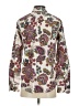 Talbots 100% Cotton Paisley Ivory Long Sleeve Button-Down Shirt Size S - photo 2