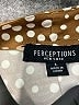 Perceptions Polka Dots Brown Cocktail Dress Size L - photo 6