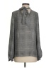 Carlisle Gray Long Sleeve Blouse Size 4 - photo 1