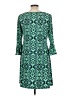 Lily Print Green Cocktail Dress Size L - photo 2