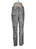 up! Animal Print Silver Casual Pants Size 10 - photo 1