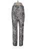 up! Animal Print Silver Casual Pants Size 10 - photo 2
