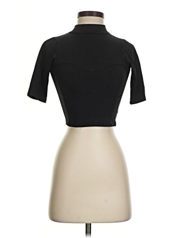 G by Giuliana Rancic Short Sleeve Turtleneck (view 1)