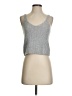 Sincerely Jules Silver Sweater Vest Size S - photo 1