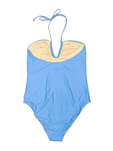 Madewell Halter String One-Piece Swimsuit (view 2)