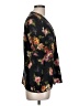 The Kooples Floral Black 3/4 Sleeve Blouse Size L - photo 4