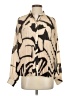 Bella Dahl 100% Polyester Animal Print Ivory Long Sleeve Blouse Size S - photo 1