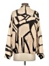 Bella Dahl 100% Polyester Animal Print Ivory Long Sleeve Blouse Size S - photo 2