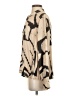 Bella Dahl 100% Polyester Animal Print Ivory Long Sleeve Blouse Size S - photo 5