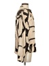 Bella Dahl 100% Polyester Animal Print Ivory Long Sleeve Blouse Size S - photo 4