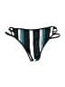 Cupshe Graphic Teal Swimsuit Bottoms Size S - photo 2
