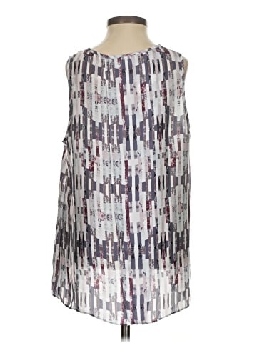Waverly Grey Sleeveless Blouse (view 2)