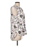 Laundry by Shelli Segal 100% Polyester Ivory Sleeveless Blouse Size L - photo 4