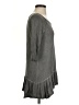 Dantelle Gray 3/4 Sleeve Top Size S - photo 4
