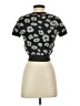 Bebe Gray Short Sleeve Top Size XS - photo 2