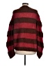 De Loreta Stripes Burgundy Pullover Sweater Size M - photo 2