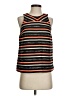 HD in Paris Orange Sleeveless Top Size 4 - photo 1