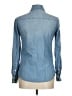 Ellison Blue Long Sleeve Button-Down Shirt Size M - photo 2