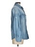 Ellison Blue Long Sleeve Button-Down Shirt Size M - photo 4