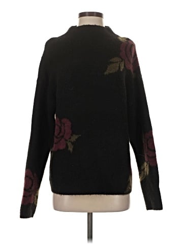 Tribal Turtleneck Sweater (view 1)