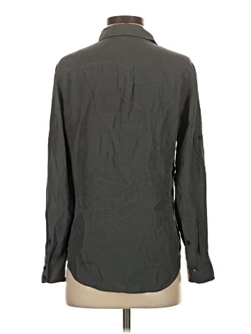 Broadway & Broome Long Sleeve Silk Top (view 2)