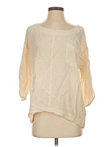 Sanctuary 3/4 Sleeve Silk Top (view 1)