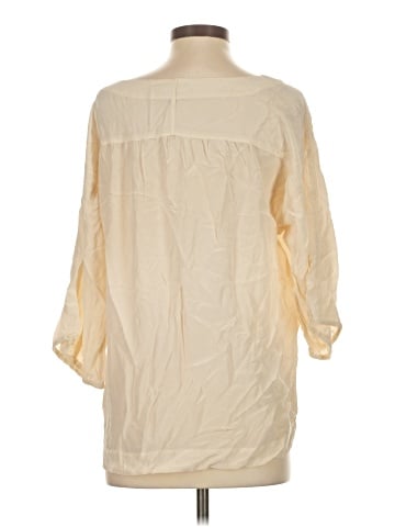 Sanctuary 3/4 Sleeve Silk Top (view 2)