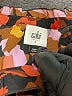 CAbi 100% Polyester Print Black Casual Dress Size S - photo 7