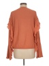 Rebecca Taylor 100% Cotton Orange Pullover Sweater Size M - photo 2