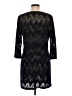 J Valdi Chevron-herringbone Black Cocktail Dress Size M (estimated) - photo 2