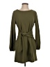 Unbranded Solid Green Casual Dress Size S - photo 1